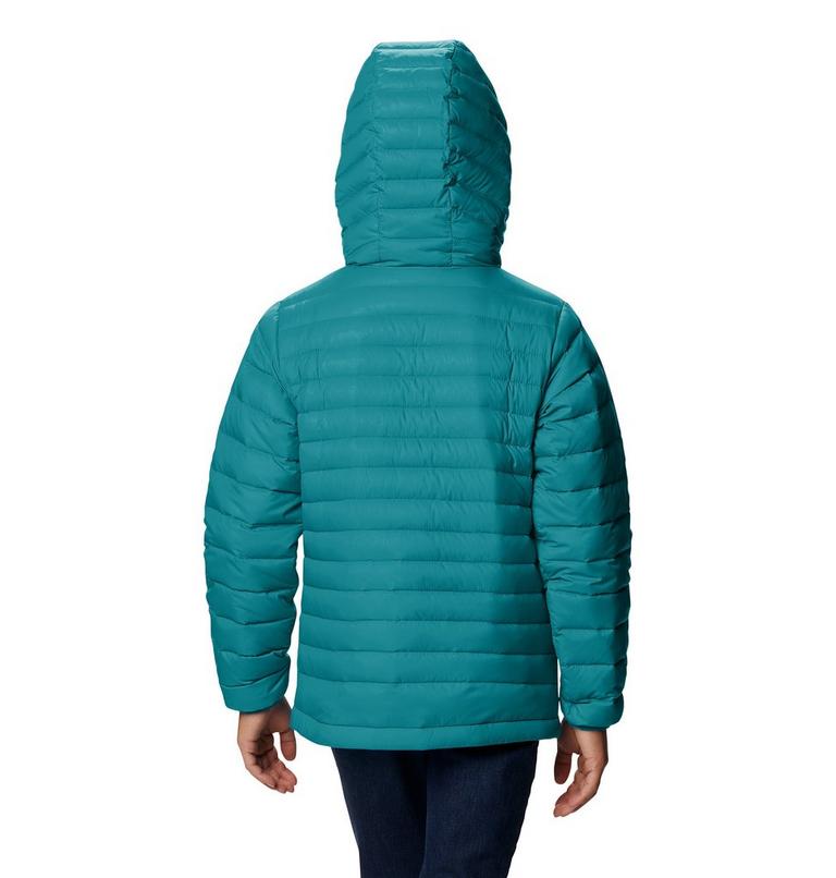 Manteau à capuchon matelassé Glen Alpine Enfant, Color: Vivid Teal, image 2