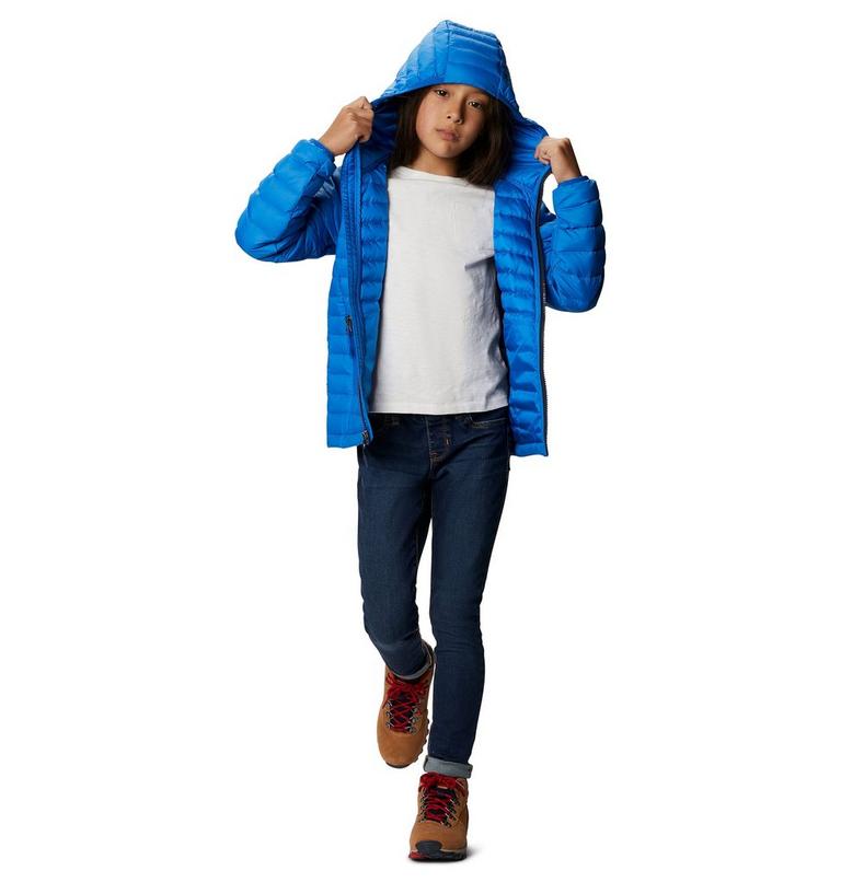 Glen Alpine Youth Down Hoody | 438 | XS, Color: Altitude Blue, image 5