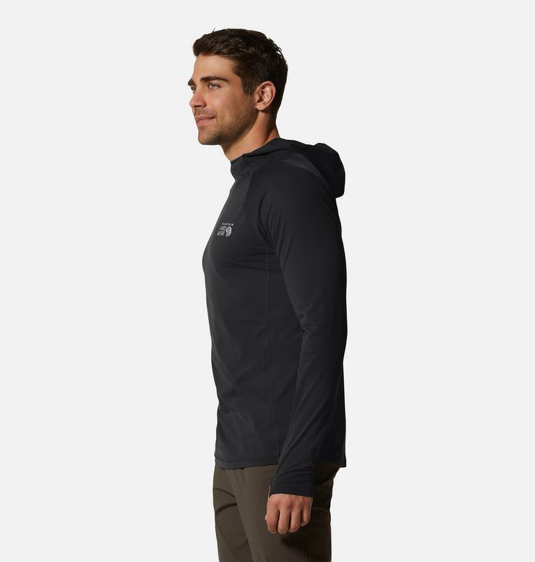 Chandail à capuchon Mountain Stretch Homme, Color: Black, image 3