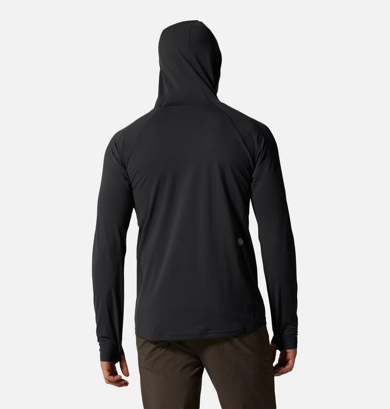 Chandail à capuchon Mountain Stretch Homme, Color: Black, image 2