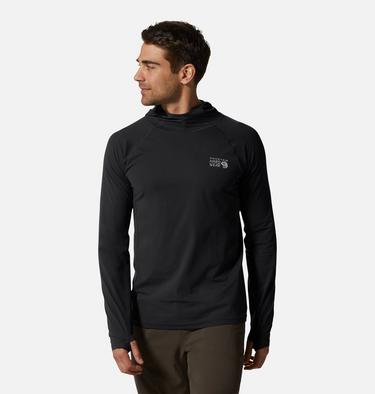 Men's Mountain Stretch Hoody, Color: Black, image 1