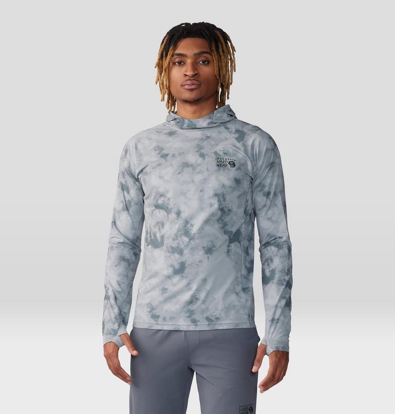 Chandail à capuchon Mountain Stretch Homme, Color: Chalice Ice Dye Print, image 1