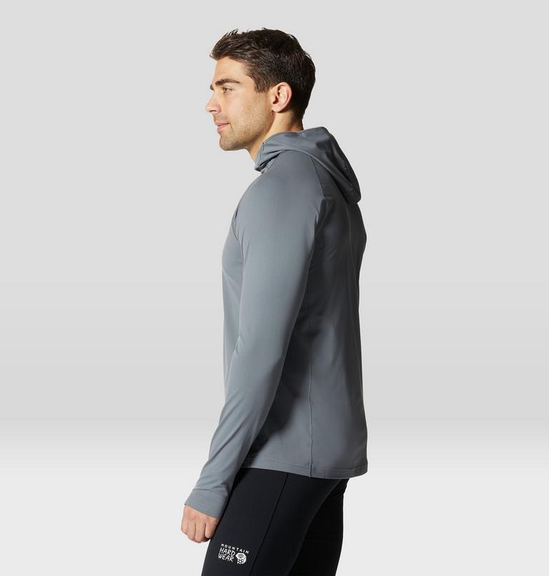Chandail à capuchon Mountain Stretch Homme, Color: Foil Grey, image 3