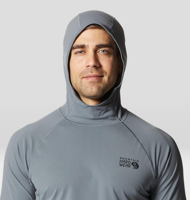 Chandail à capuchon Mountain Stretch Homme, Color: Foil Grey, image 4