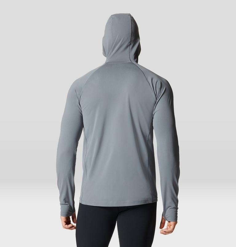Chandail à capuchon Mountain Stretch Homme, Color: Foil Grey, image 2