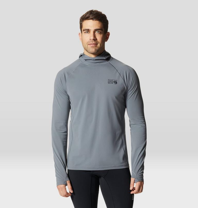 Chandail à capuchon Mountain Stretch Homme, Color: Foil Grey, image 1