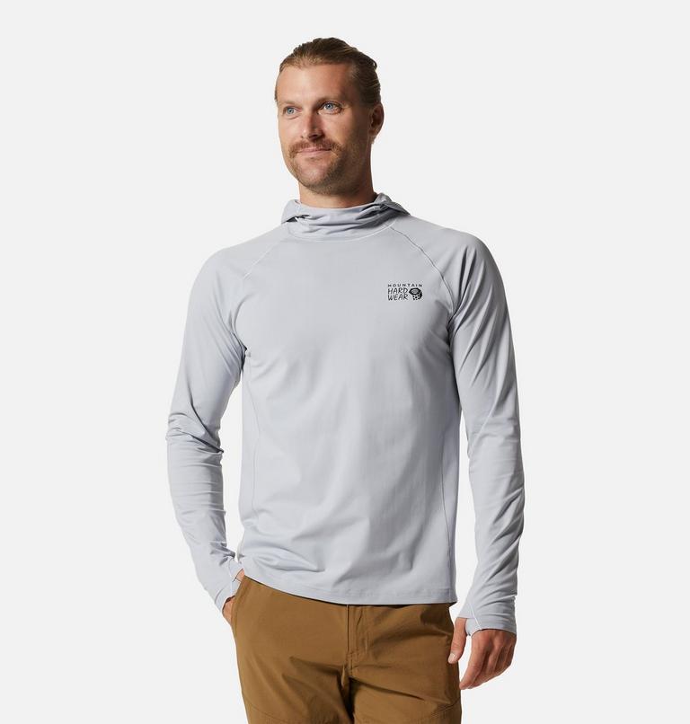 Chandail &agrave; capuchon Mountain Stretch Homme, Color: Glacial, image 1