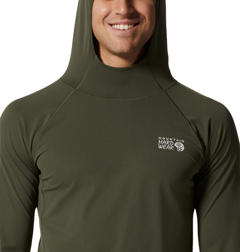 Chandail à capuchon Mountain Stretch Homme, Color: Surplus Green, image 4