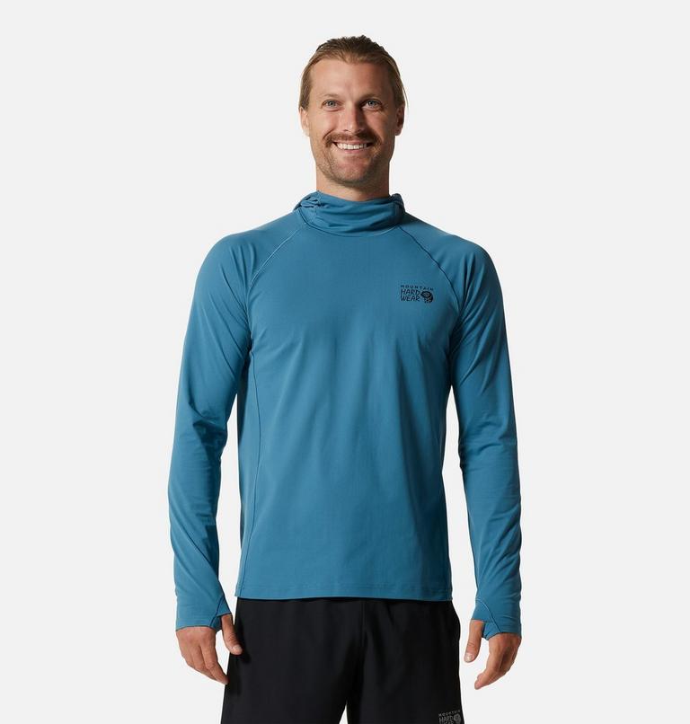 Chandail à capuchon Mountain Stretch Homme, Color: Caspian, image 1