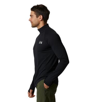 Men's Mountain Stretch 1/2 Zip, Color: Black, image 3