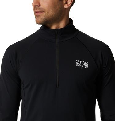 Men's Mountain Stretch 1/2 Zip, Color: Black, image 4
