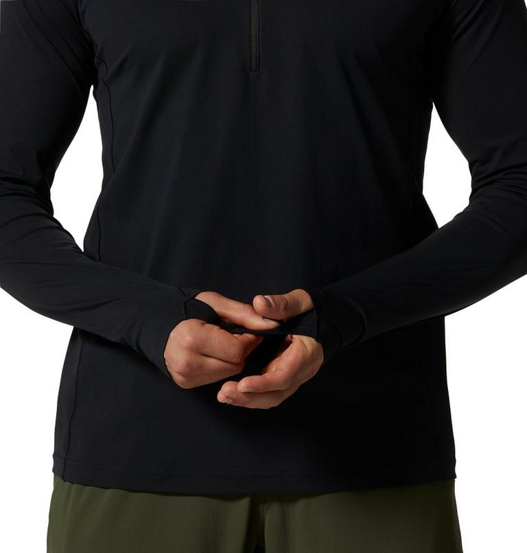 Men's Mountain Stretch 1/2 Zip, Color: Black, image 5