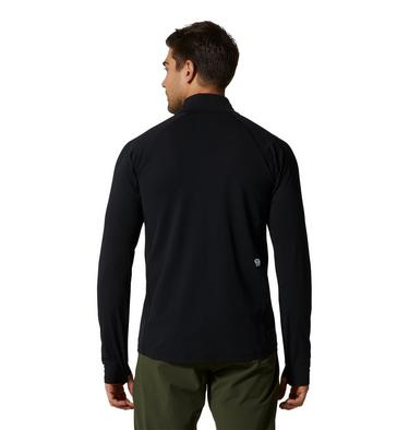 Men's Mountain Stretch 1/2 Zip, Color: Black, image 2