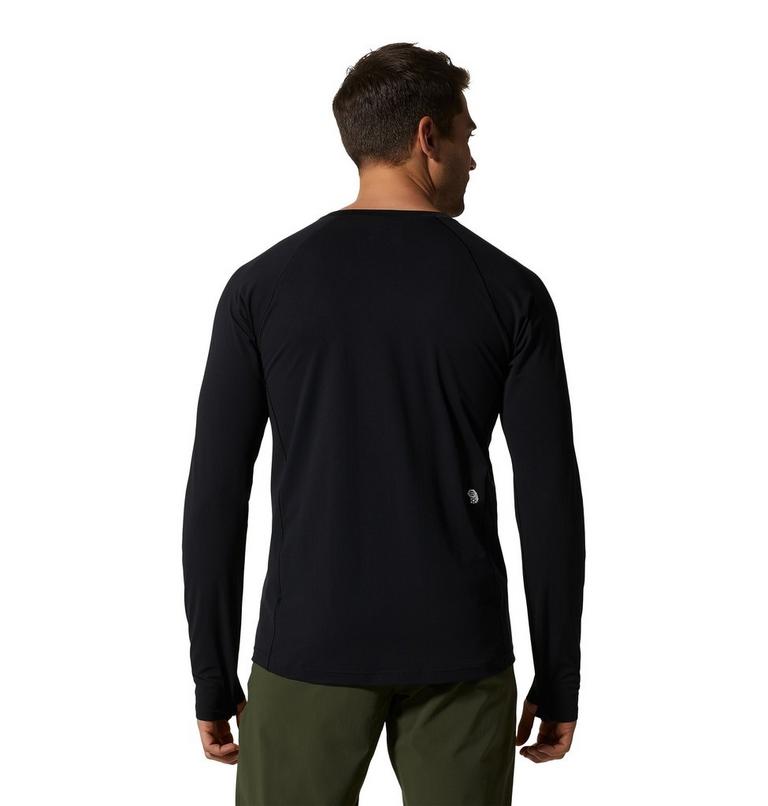 Men's Mountain Stretch Long Sleeve, Color: Black, image 2