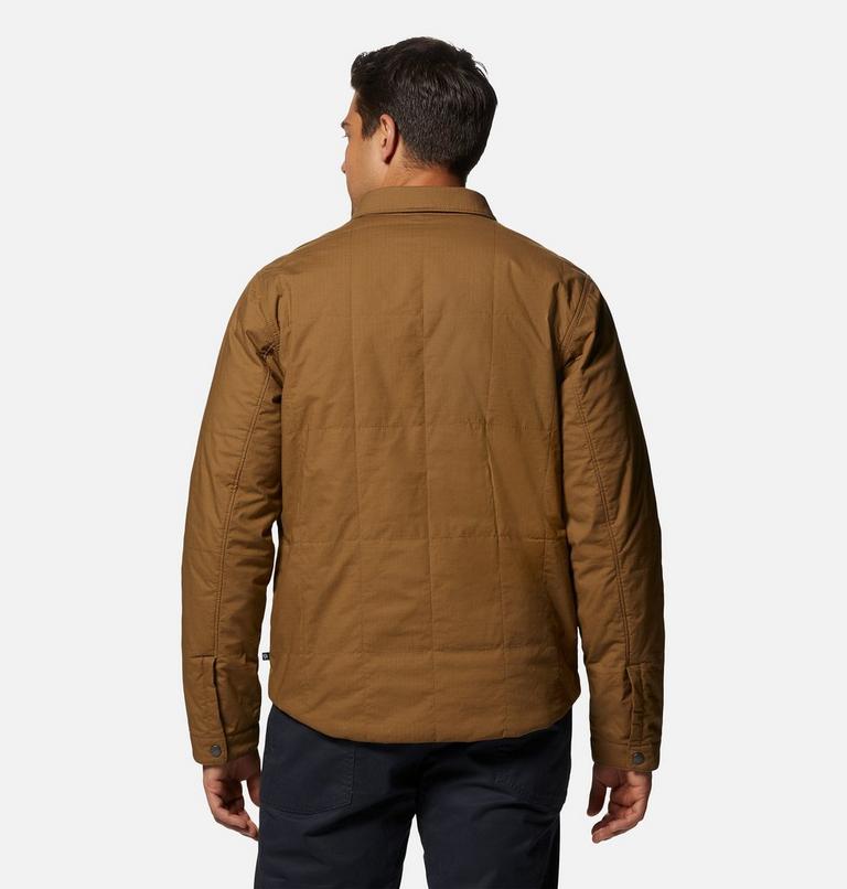 Men's J Tree Insulated Shacket, Color: Corozo Nut, image 2