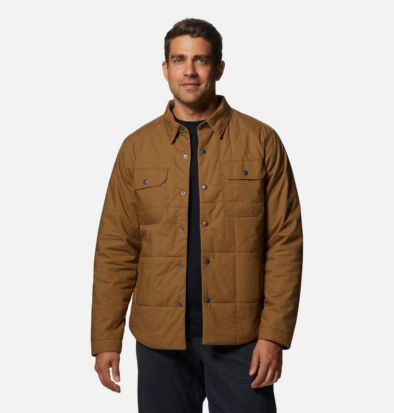 Men's J Tree Insulated Shacket, Color: Corozo Nut, image 1