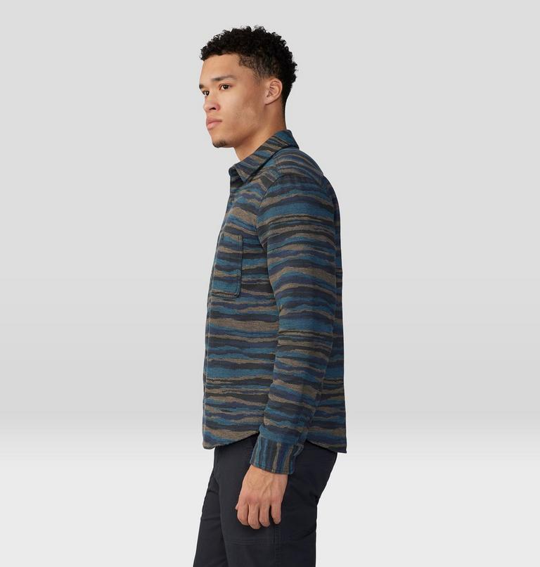 Chemise à manches longues en flanelle Granite Peak Homme, Color: Caspian Landscape Print, image 3