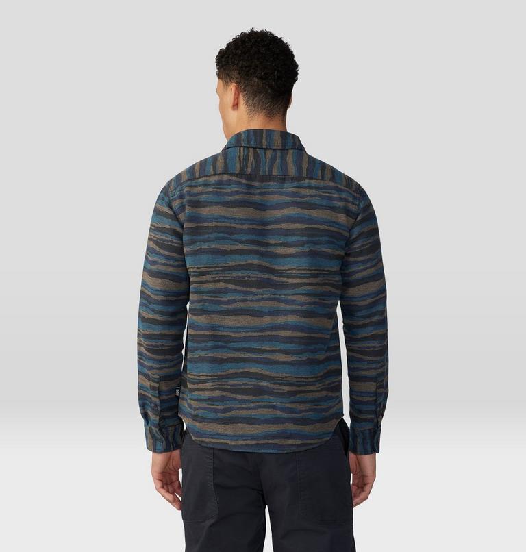 Chemise à manches longues en flanelle Granite Peak Homme, Color: Caspian Landscape Print, image 2