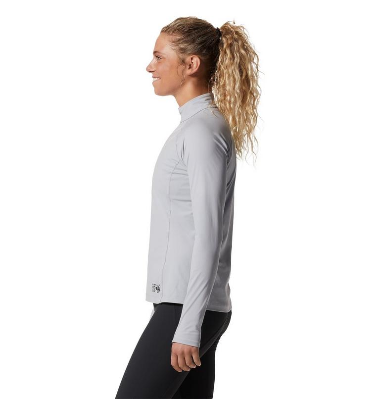 Haut avec demi-fermeture éclair Mountain Stretch Femme, Color: Glacial, image 3