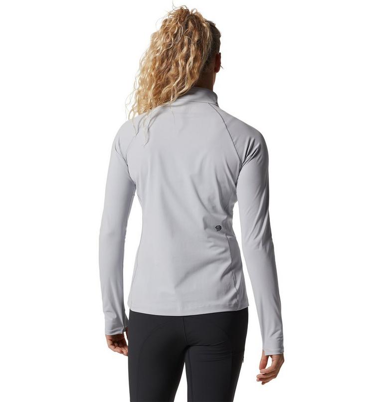 Haut avec demi-fermeture éclair Mountain Stretch Femme, Color: Glacial, image 2