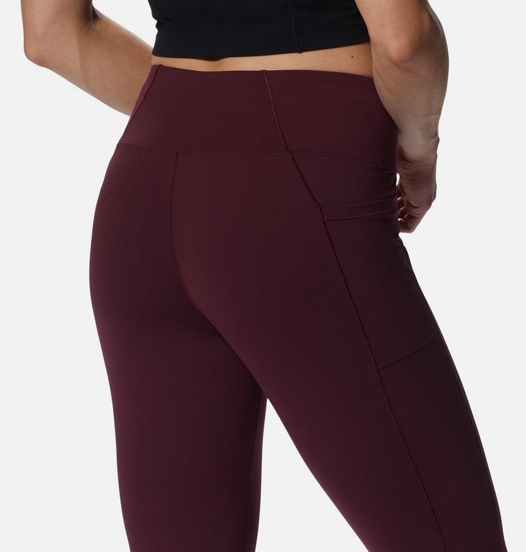 Women's Mountain Stretch Tight, Color: Cocoa Red, image 5