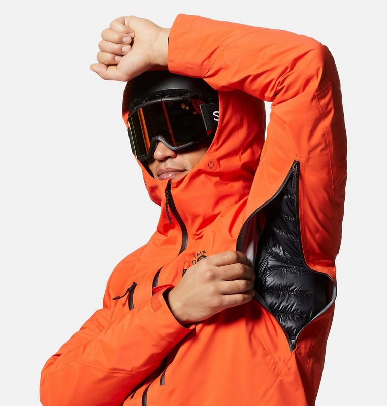 Men's High Exposure GORE-TEX C-Knit Jacket, Color: State Orange, image 7