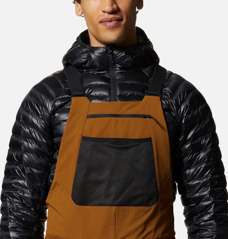 Men's Boundary Ridge GORE-TEX Bib, Color: Golden Brown, image 4