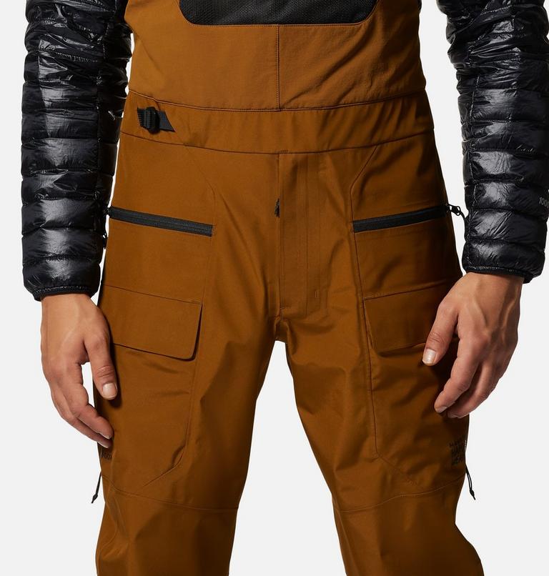 Men's Boundary Ridge GORE-TEX Bib, Color: Golden Brown, image 5