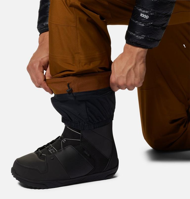 Men's Boundary Ridge GORE-TEX Bib, Color: Golden Brown, image 8