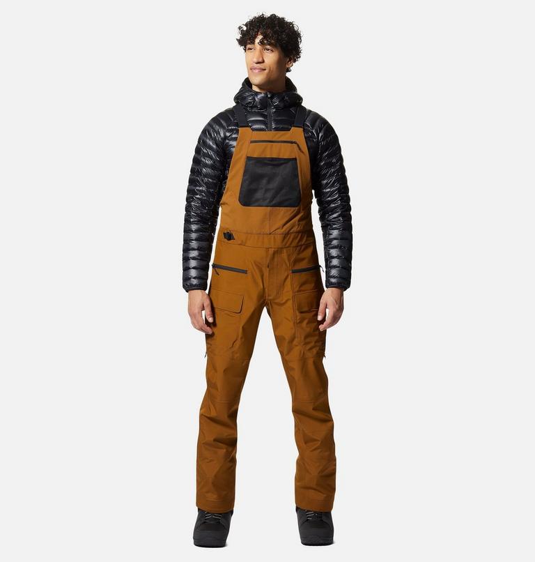 Men's Boundary Ridge GORE-TEX Bib, Color: Golden Brown, image 1