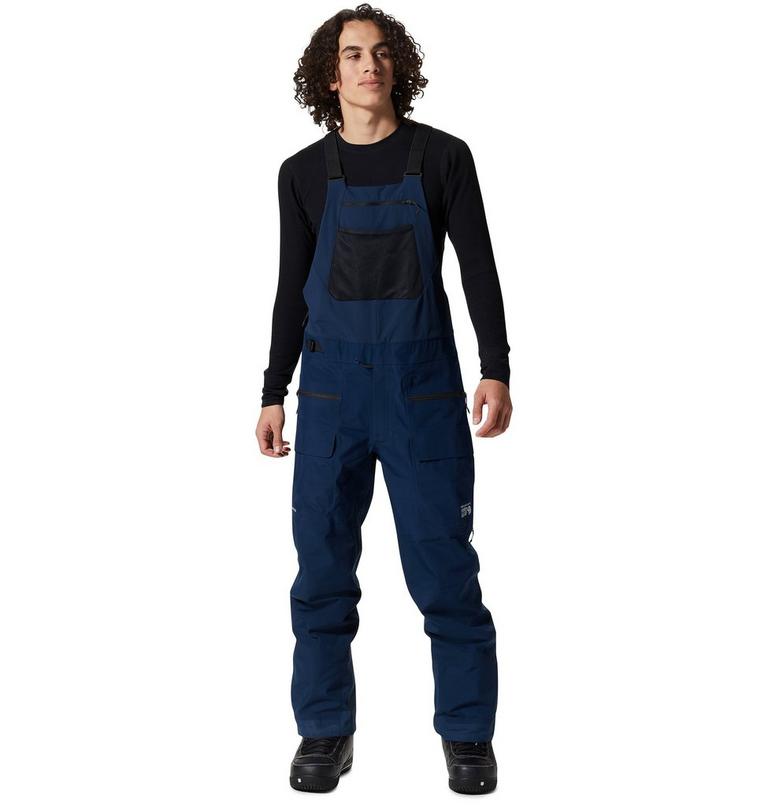Men's Boundary Ridge Gore-Tex Bib, Color: Hardwear Navy, image 1