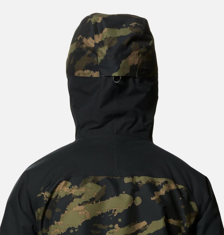 Manteau isol&eacute; Cloud Bank Gore-Tex&reg; LT Homme, Color: Light Army Brushstrokes Print, image 6