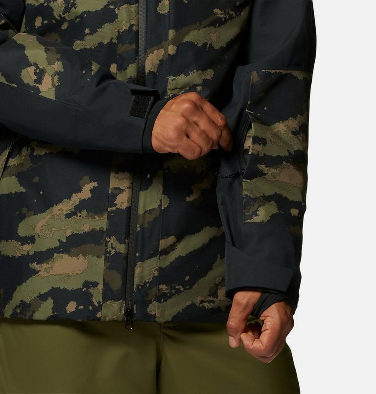 Manteau isol&eacute; Cloud Bank Gore-Tex&reg; LT Homme, Color: Light Army Brushstrokes Print, image 10