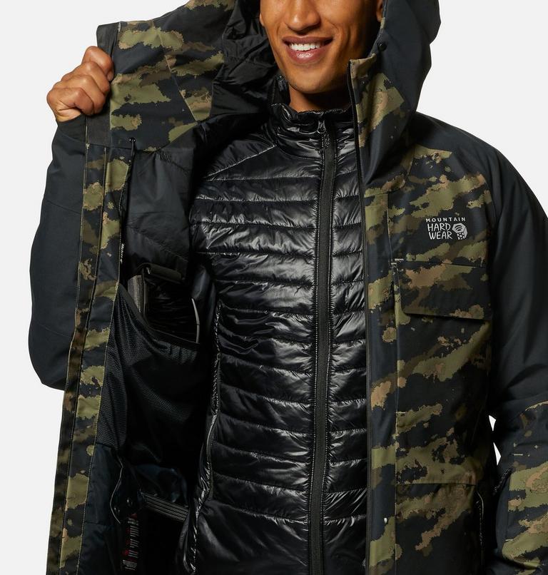 Manteau isol&eacute; Cloud Bank Gore-Tex&reg; LT Homme, Color: Light Army Brushstrokes Print, image 11