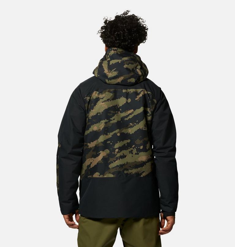 Manteau isol&eacute; Cloud Bank Gore-Tex&reg; LT Homme, Color: Light Army Brushstrokes Print, image 2