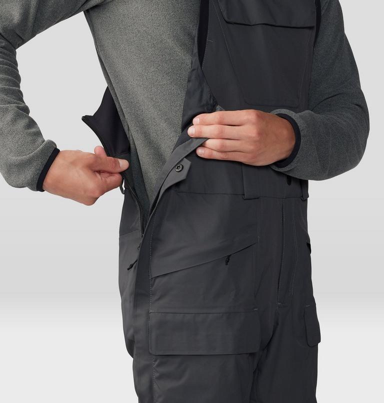 Men's Firefall Bib, Color: Volcanic, image 6