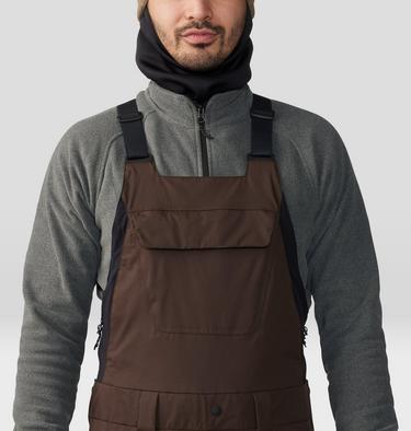 Men's Firefall Bib, Color: Dark Ash, image 4