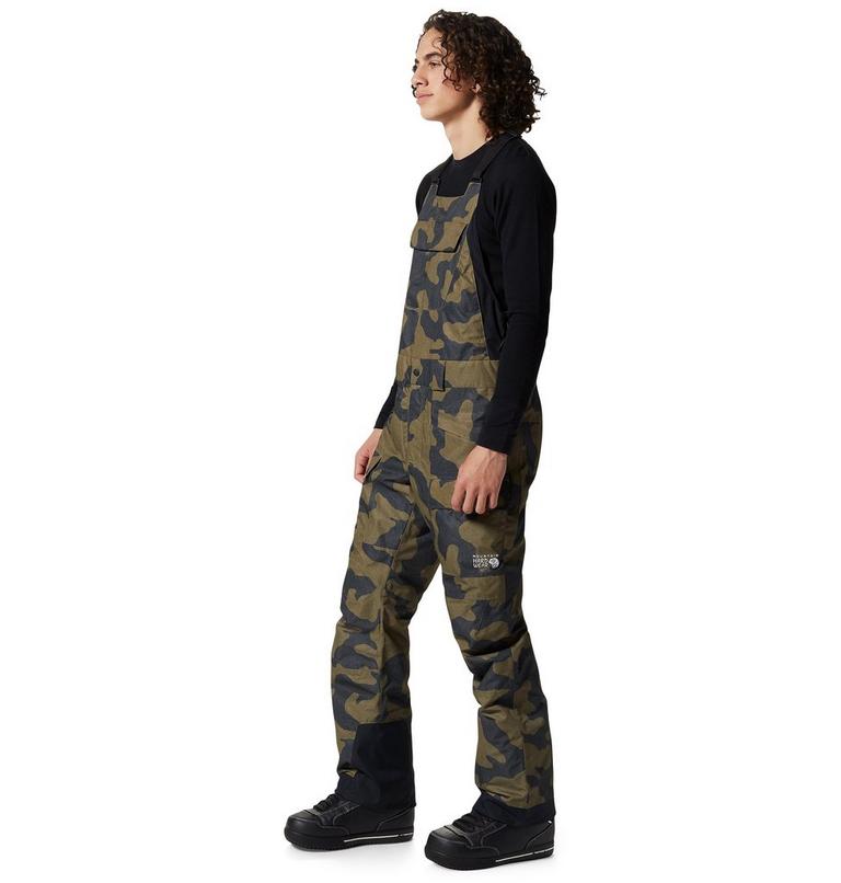 Men's Firefall/2 Bib, Color: Raw Clay Camo, image 3