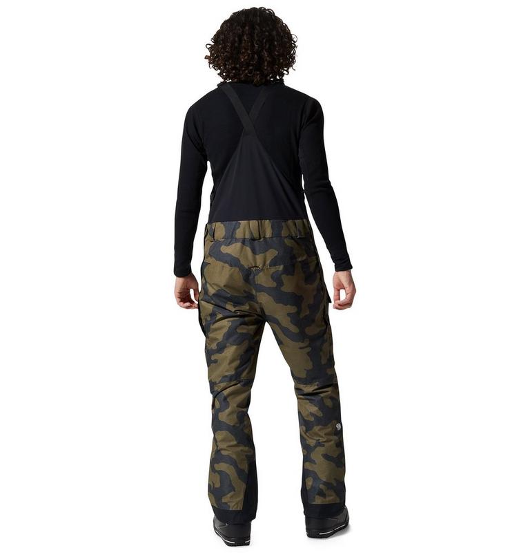 Men's Firefall/2 Bib, Color: Raw Clay Camo, image 2