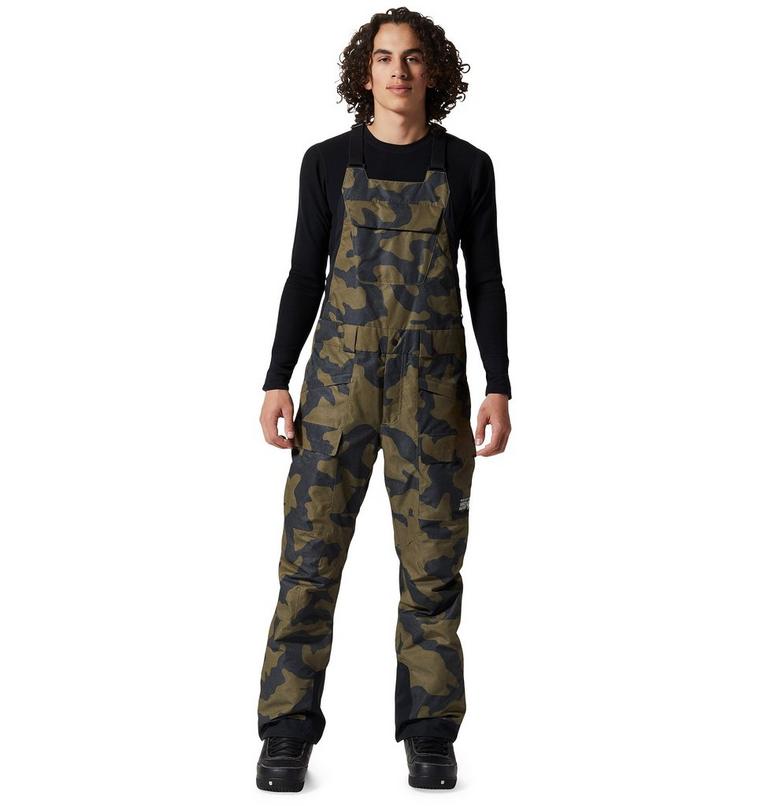 Men's Firefall/2 Bib, Color: Raw Clay Camo, image 1
