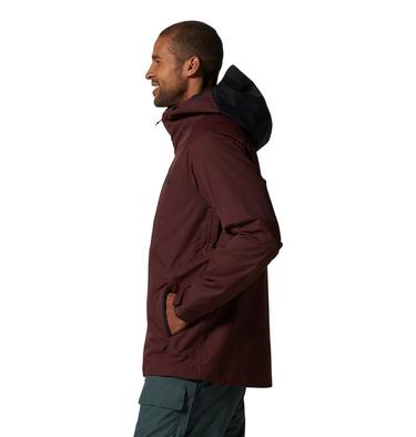 Men's Firefall/2 Jacket, Color: Washed Raisin, image 3