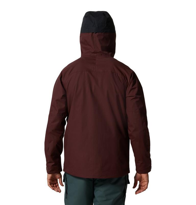 Men's Firefall/2 Jacket, Color: Washed Raisin, image 2