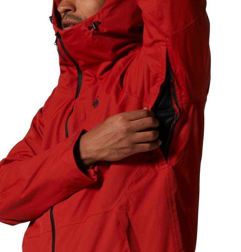 Men's Firefall/2 Jacket, Color: Desert Red, image 6