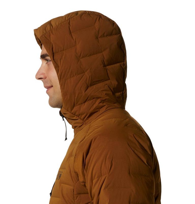 Men's Stretchdown Hoody, Color: Golden Brown, image 5