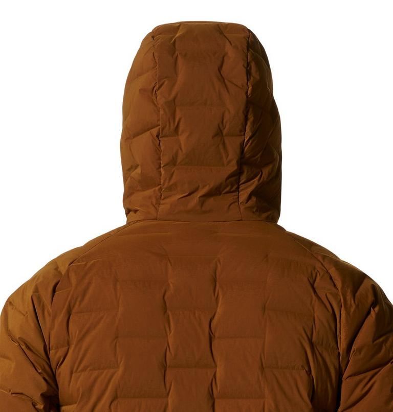 Men's Stretchdown Hoody, Color: Golden Brown, image 6
