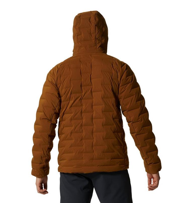 Men's Stretchdown Hoody, Color: Golden Brown, image 2