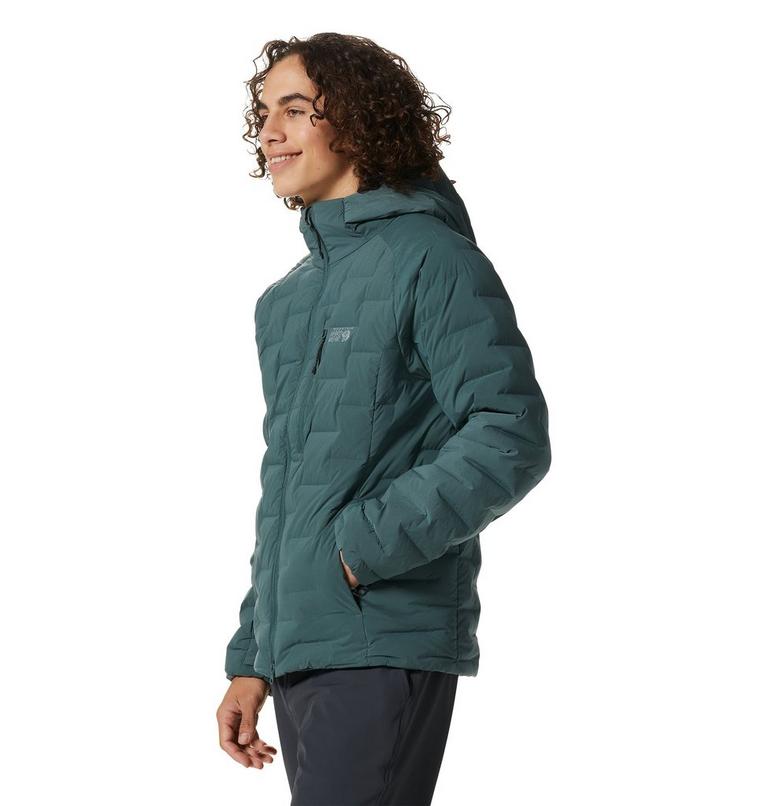Men's Stretchdown Hoody, Color: Black Spruce, image 3