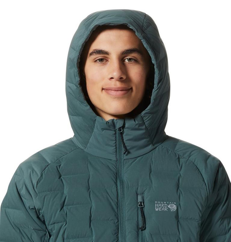 Men's Stretchdown Hoody, Color: Black Spruce, image 4