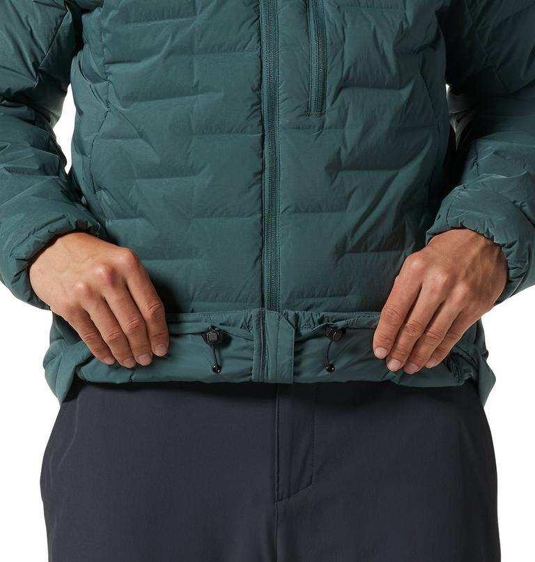 Men's Stretchdown Hoody, Color: Black Spruce, image 7