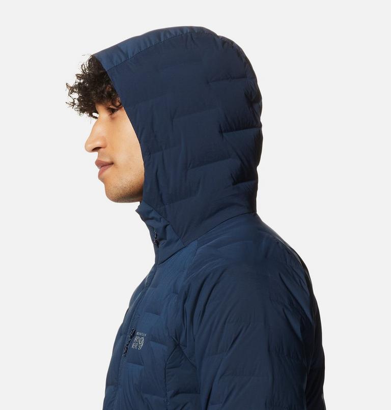 Men's Stretchdown Hoody, Color: Hardwear Navy, image 5